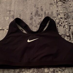 Nike Women's Black and White Sports Bra